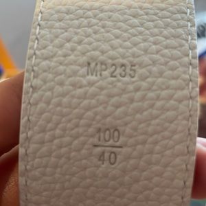 Louis Vuitton white and gold never worn still brand new